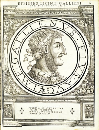 Gallienus, illustratie uit 